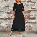 Azira | Tummy Coverage Dress - Black / S - MIDI DRESS