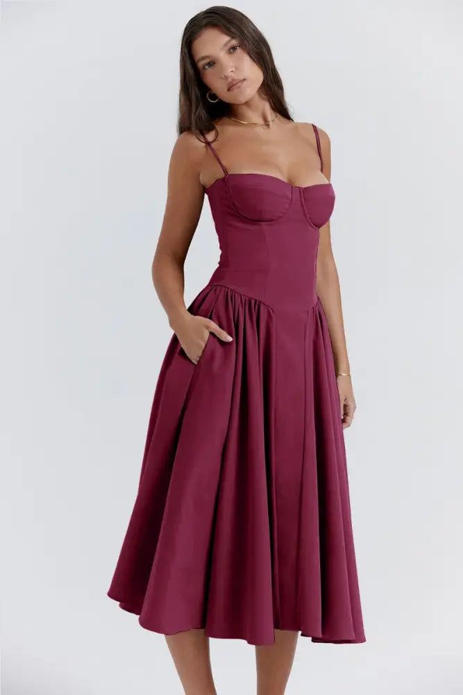 Elara | Corset Sundress - Dress