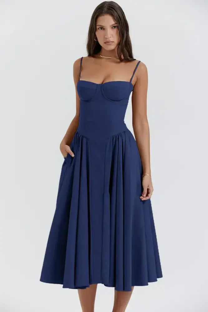 Elara | Corset Sundress - Dress