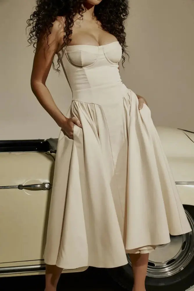 Elara | Corset Sundress - Dress