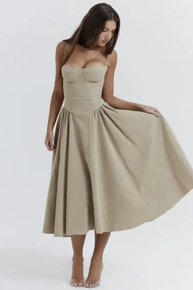 Elara | Corset Sundress - Dress