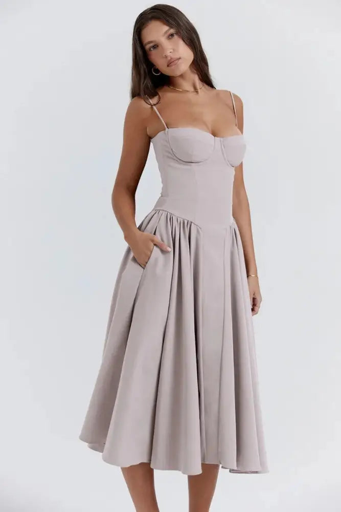 Elara | Corset Sundress - Dress