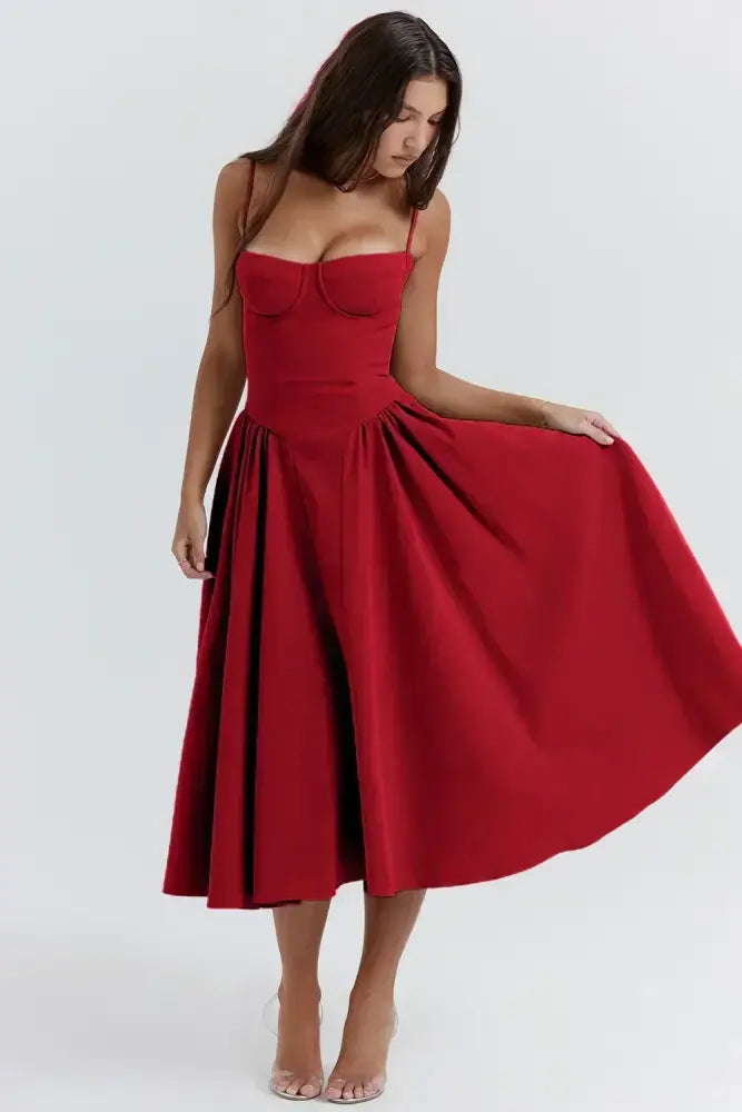 Elara | Corset Sundress - Dress