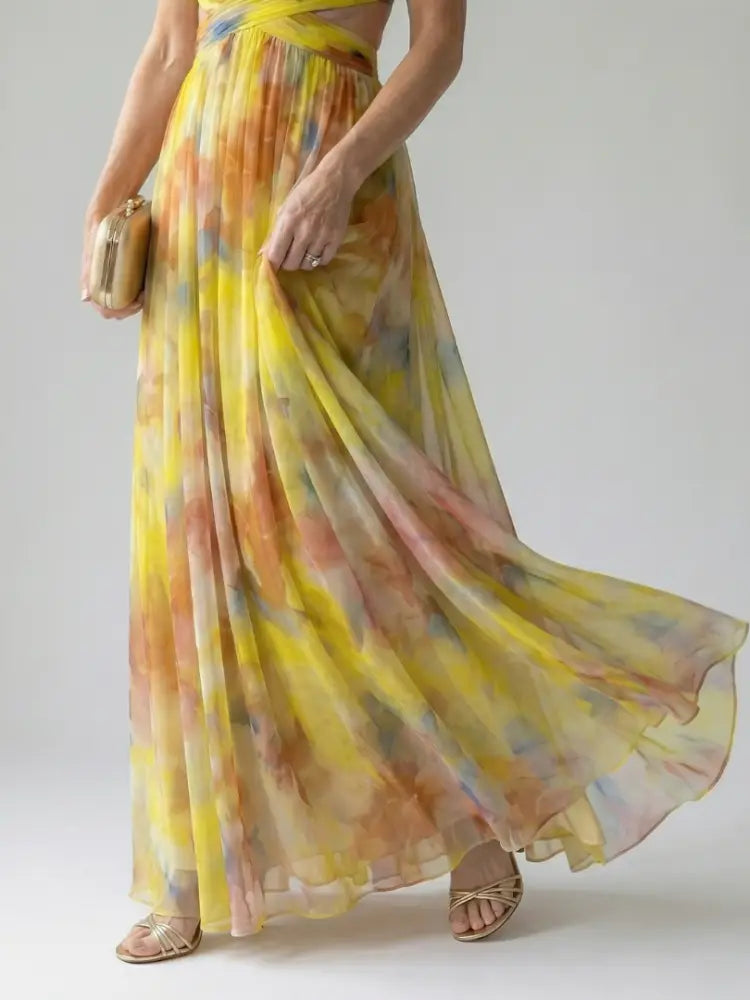 Isel | Soft Wrap Maxi Dress