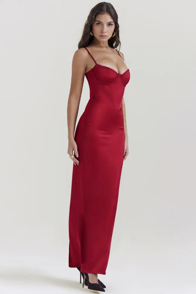 RUBINA - Satin Dress - SATIN DRESS