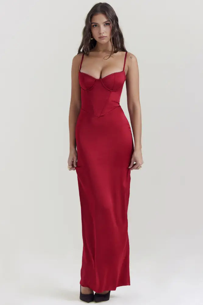 RUBINA - Satin Dress - SATIN DRESS